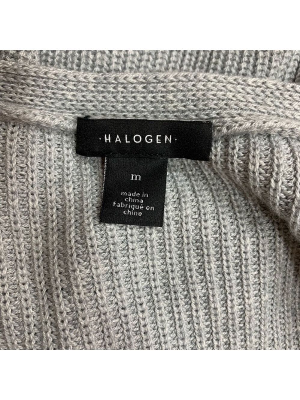 Halogen Long Ribbed Cardigan - Picture 5 of 5